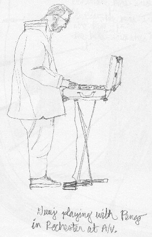 Sketch of Nuuj in Rochester Sketch of Nuuj