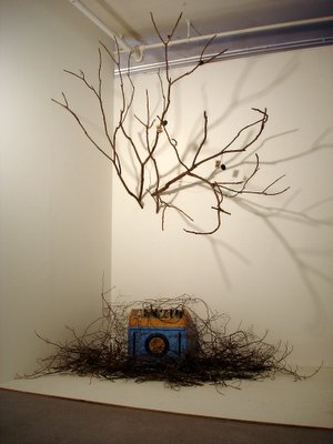 Photo of Jessica Rylan's installation